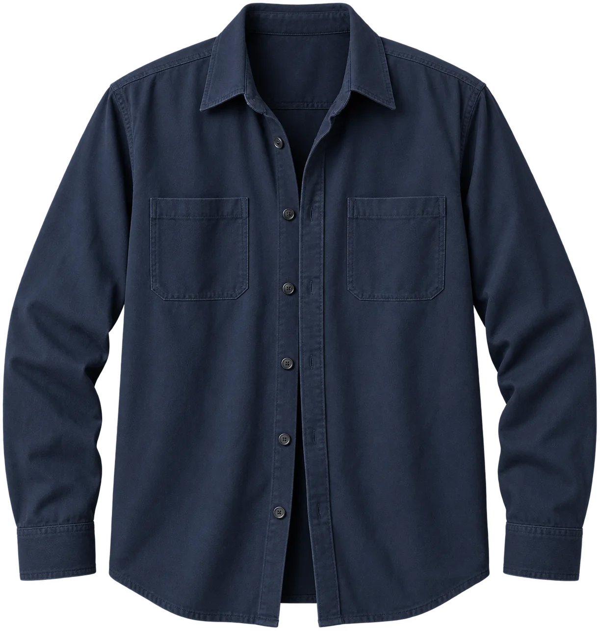 Navy overshirt